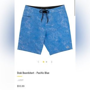 Brand New Lost Boardshorts Pacific Blue